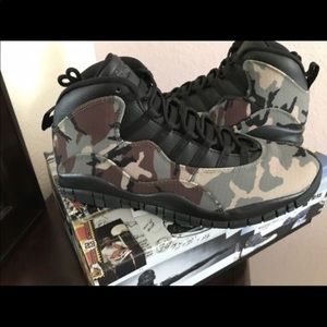 Camo Jordan 10